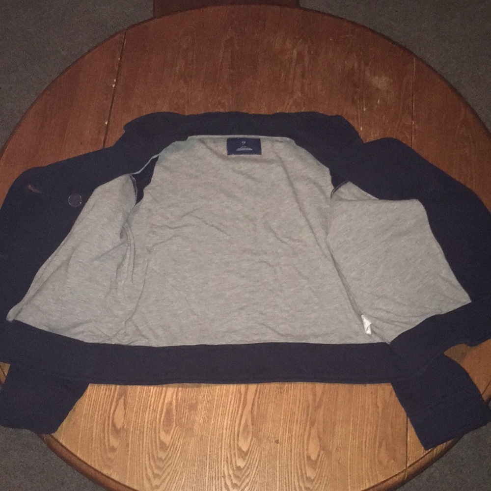 American Eagle Navy Jacket - Picture 2 of 4